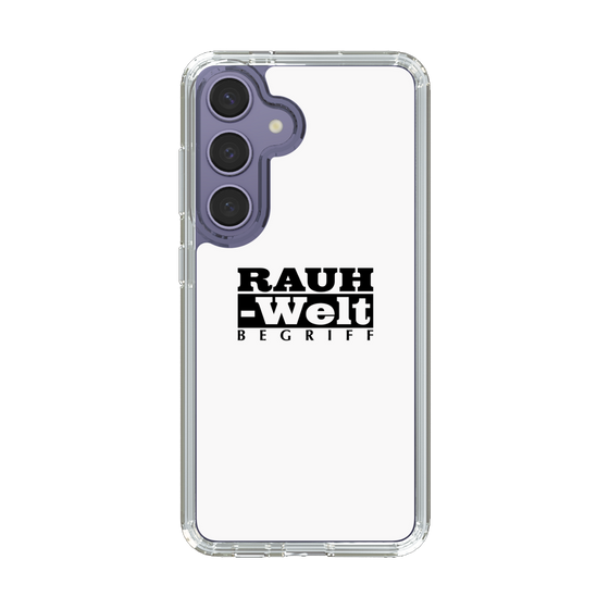 Slim Protection Case［ RAUH-Welt BEGRIFF - Logo - White ］