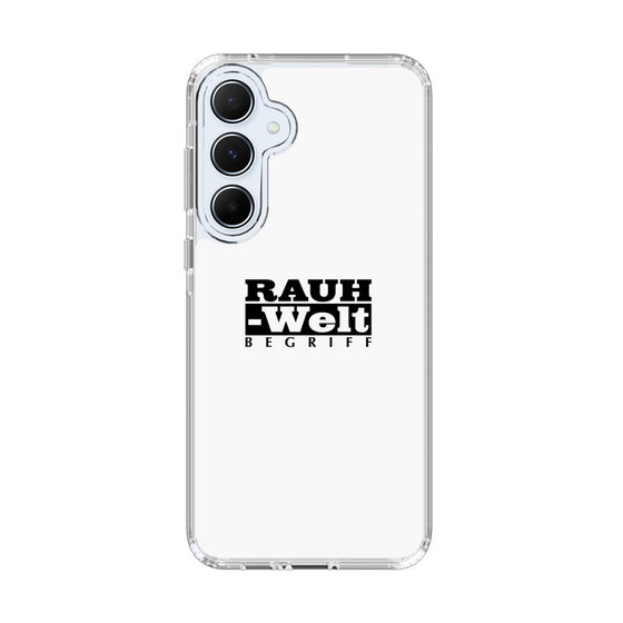 Slim Protection Case［ RAUH-Welt BEGRIFF - Logo - White ］