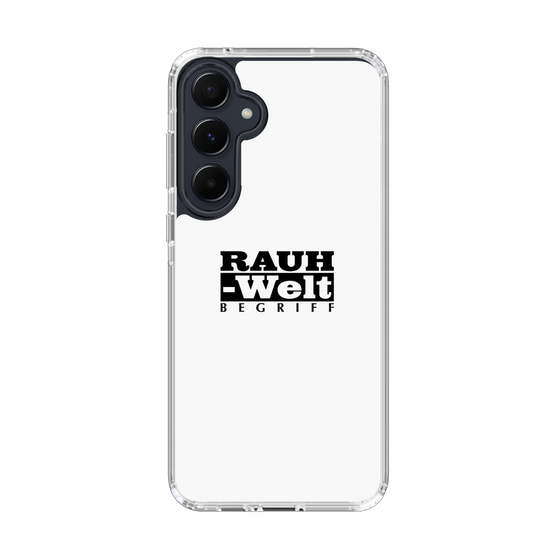 Slim Protection Case［ RAUH-Welt BEGRIFF - Logo - White ］