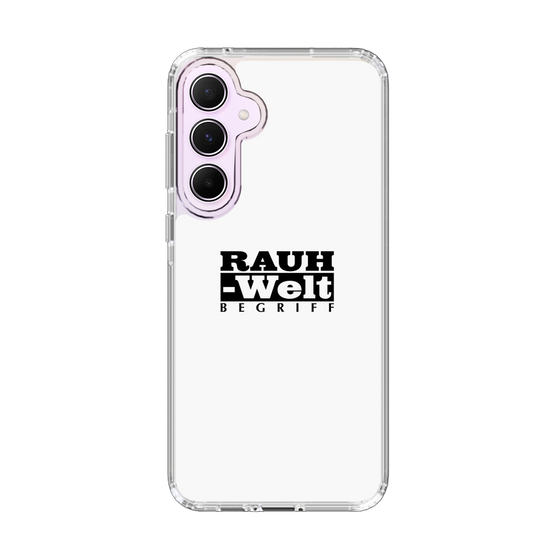 Slim Protection Case［ RAUH-Welt BEGRIFF - Logo - White ］