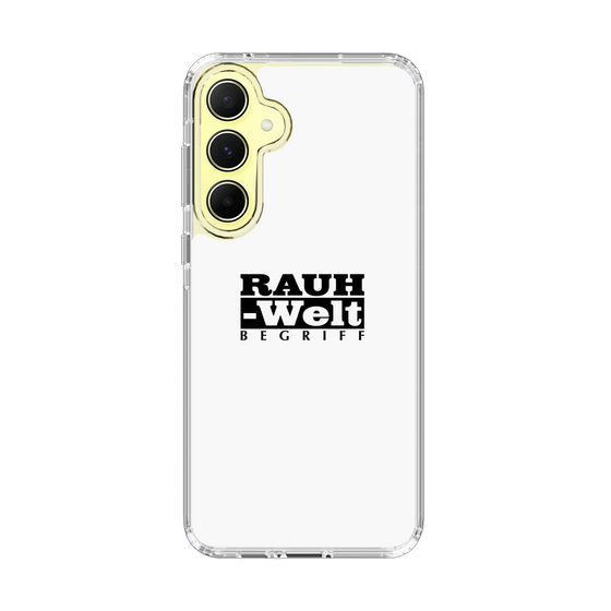 Slim Protection Case［ RAUH-Welt BEGRIFF - Logo - White ］