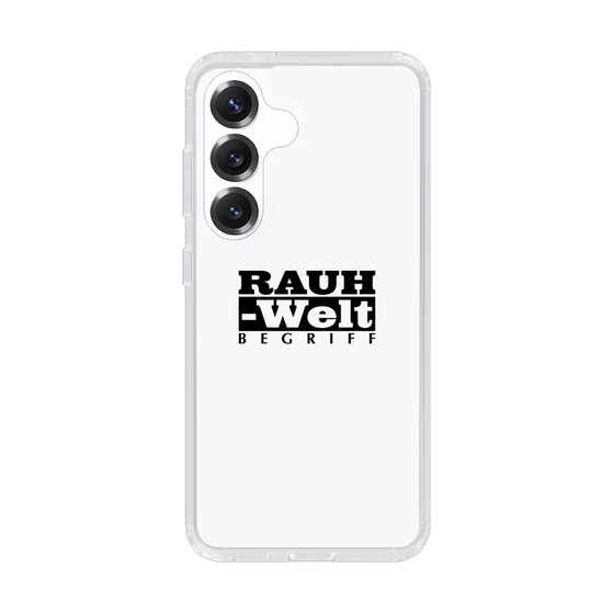 Slim Protection Case［ RAUH-Welt BEGRIFF - Logo - White ］