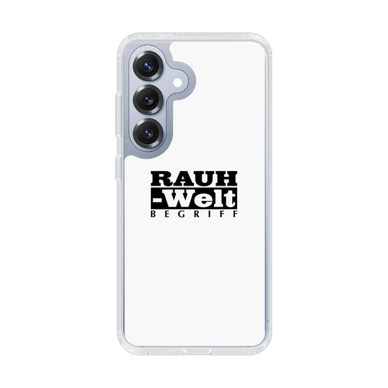 Slim Protection Case［ RAUH-Welt BEGRIFF - Logo - White ］