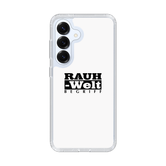 Slim Protection Case［ RAUH-Welt BEGRIFF - Logo - White ］