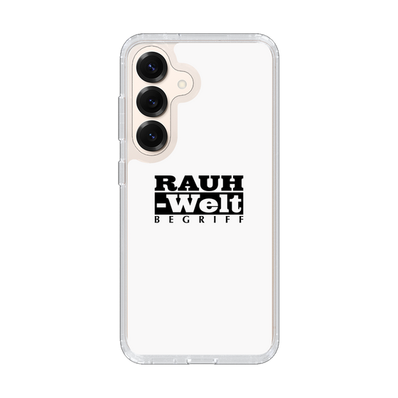 Slim Protection Case［ RAUH-Welt BEGRIFF - Logo - White ］