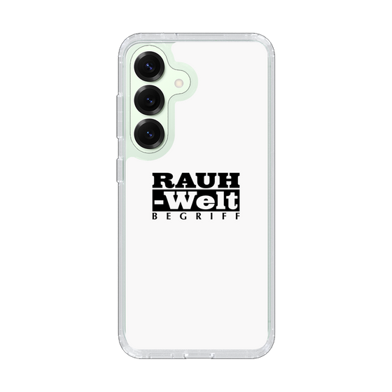 Slim Protection Case［ RAUH-Welt BEGRIFF - Logo - White ］