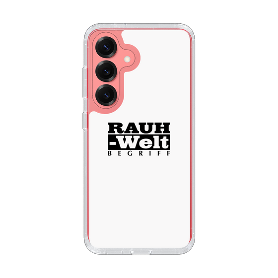 Slim Protection Case［ RAUH-Welt BEGRIFF - Logo - White ］