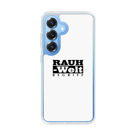 Slim Protection Case［ RAUH-Welt BEGRIFF - Logo - White ］
