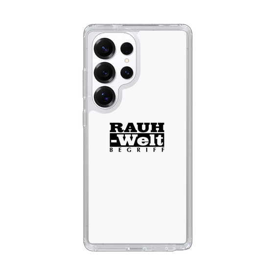 Slim Protection Case［ RAUH-Welt BEGRIFF - Logo - White ］