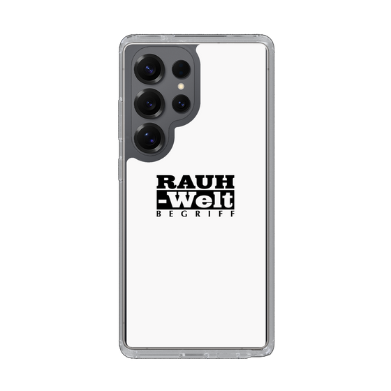 Slim Protection Case［ RAUH-Welt BEGRIFF - Logo - White ］