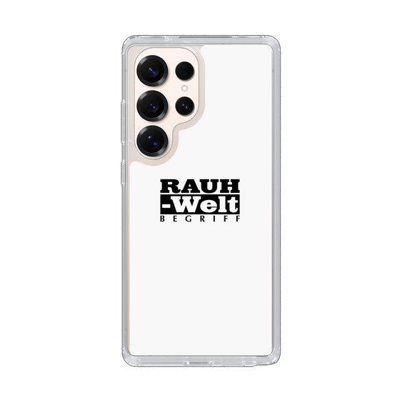 Slim Protection Case［ RAUH-Welt BEGRIFF - Logo - White ］