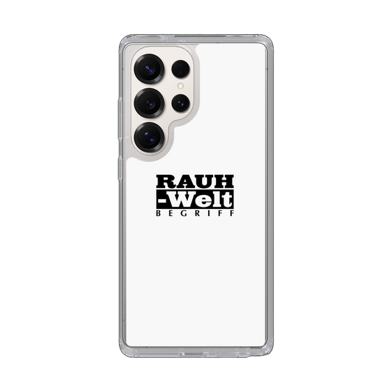 Slim Protection Case［ RAUH-Welt BEGRIFF - Logo - White ］