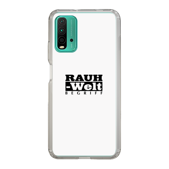 Slim Protection Case［ RAUH-Welt BEGRIFF - Logo - White ］