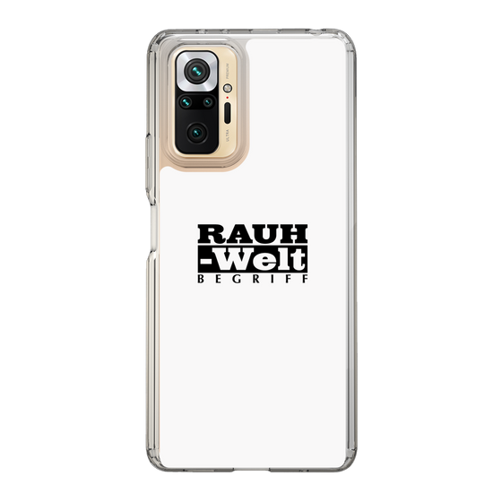 Slim Protection Case［ RAUH-Welt BEGRIFF - Logo - White ］