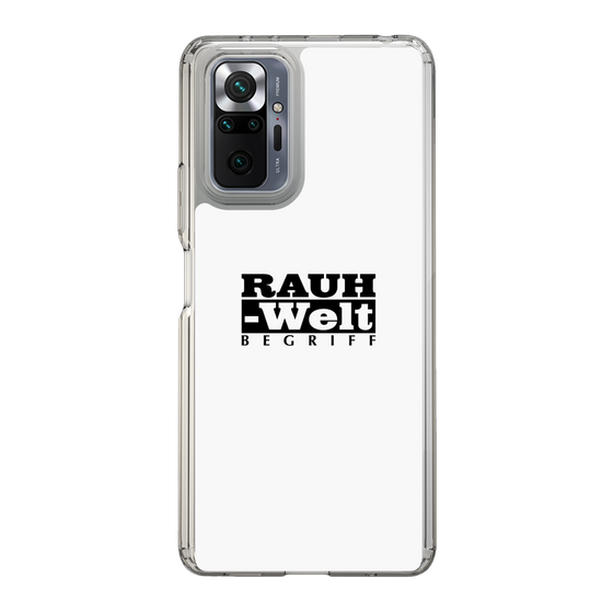 Slim Protection Case［ RAUH-Welt BEGRIFF - Logo - White ］
