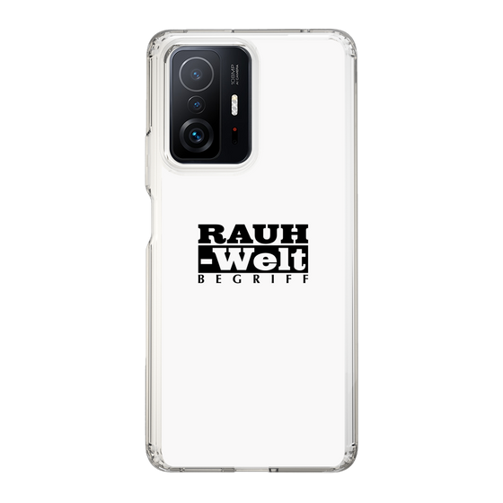Slim Protection Case［ RAUH-Welt BEGRIFF - Logo - White ］