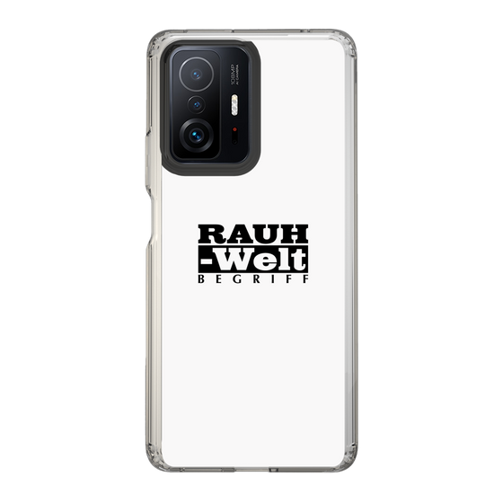 Slim Protection Case［ RAUH-Welt BEGRIFF - Logo - White ］