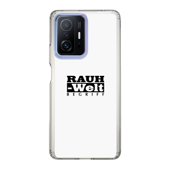 Slim Protection Case［ RAUH-Welt BEGRIFF - Logo - White ］
