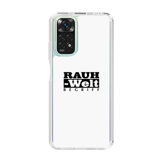 Slim Protection Case［ RAUH-Welt BEGRIFF - Logo - White ］