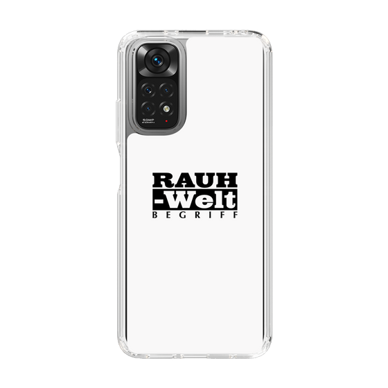 Slim Protection Case［ RAUH-Welt BEGRIFF - Logo - White ］