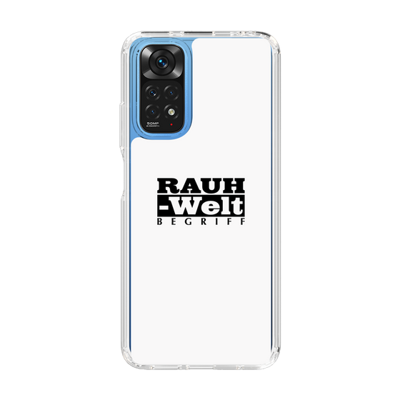 Slim Protection Case［ RAUH-Welt BEGRIFF - Logo - White ］