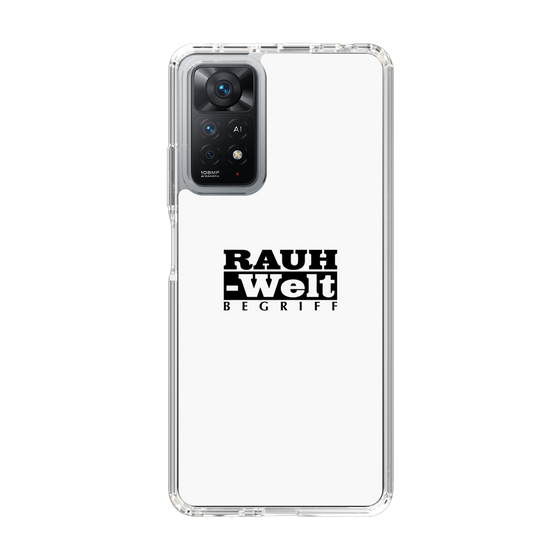 Slim Protection Case［ RAUH-Welt BEGRIFF - Logo - White ］