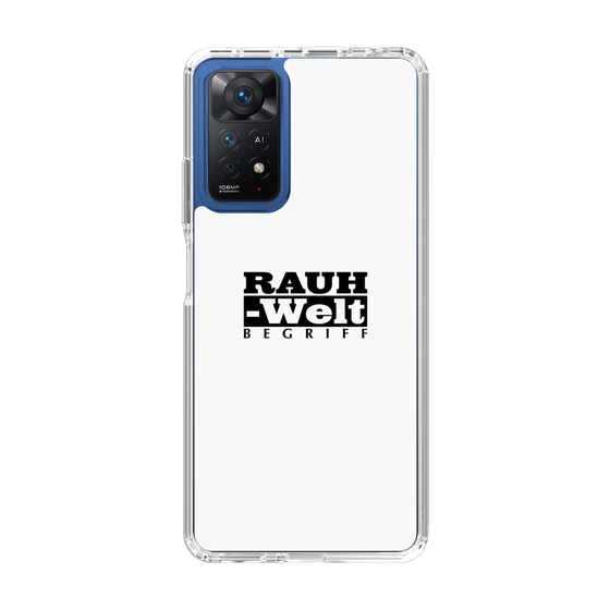 Slim Protection Case［ RAUH-Welt BEGRIFF - Logo - White ］