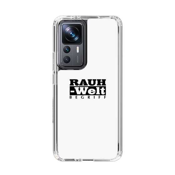 Slim Protection Case［ RAUH-Welt BEGRIFF - Logo - White ］