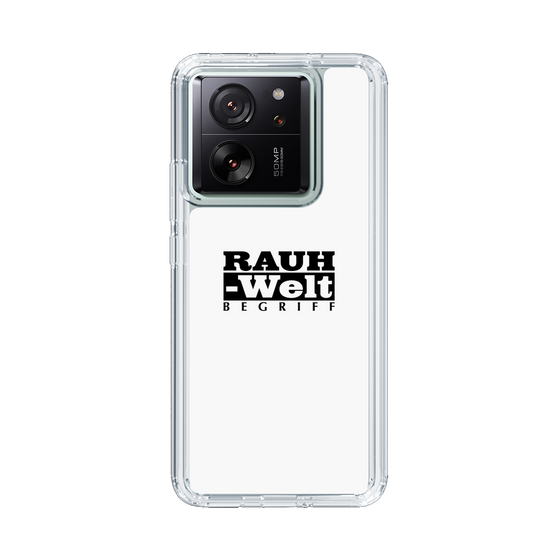 Slim Protection Case［ RAUH-Welt BEGRIFF - Logo - White ］