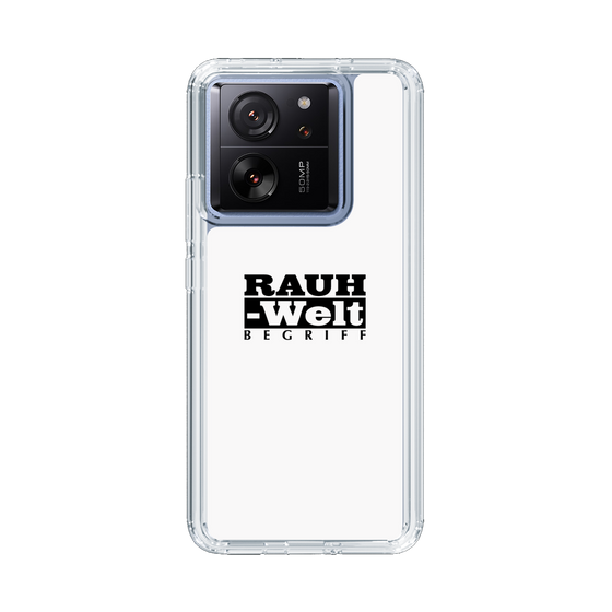 Slim Protection Case［ RAUH-Welt BEGRIFF - Logo - White ］
