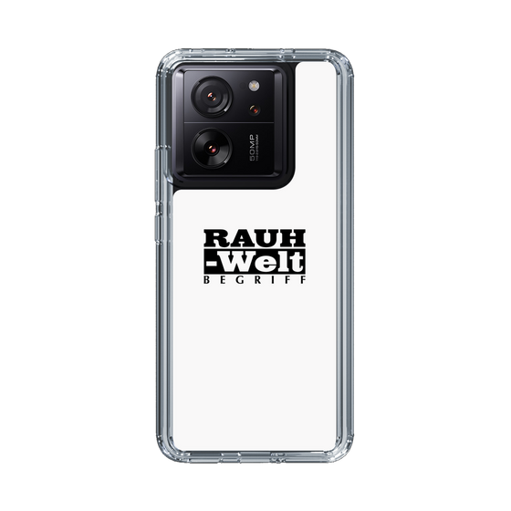 Slim Protection Case［ RAUH-Welt BEGRIFF - Logo - White ］