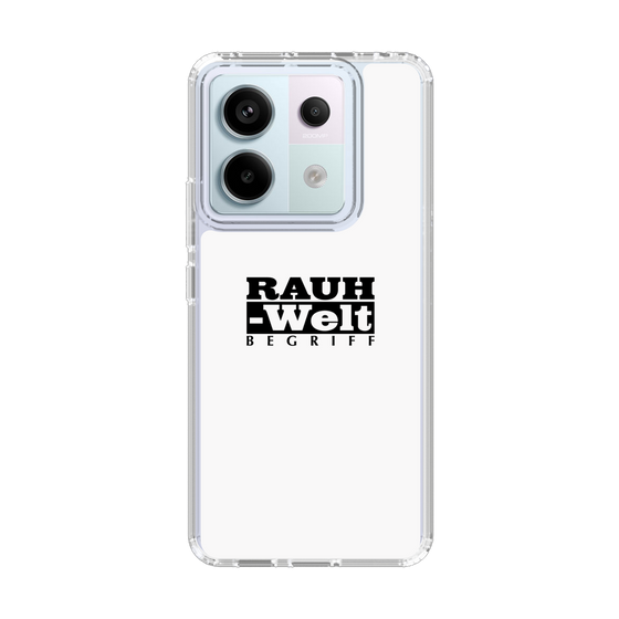 Slim Protection Case［ RAUH-Welt BEGRIFF - Logo - White ］