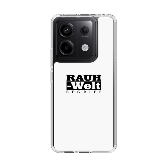 Slim Protection Case［ RAUH-Welt BEGRIFF - Logo - White ］