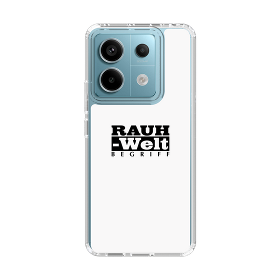Slim Protection Case［ RAUH-Welt BEGRIFF - Logo - White ］