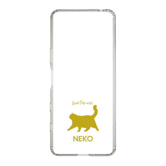Slim Protection Case［ &UCHINOCO - Happy Chubby Cat ］