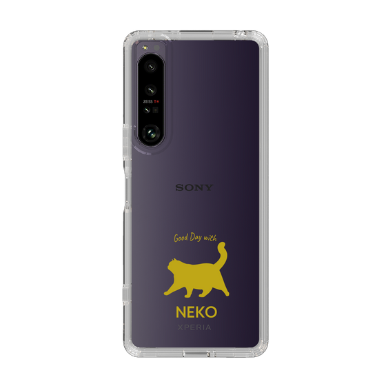 Slim Protection Case［ &UCHINOCO - Happy Chubby Cat ］
