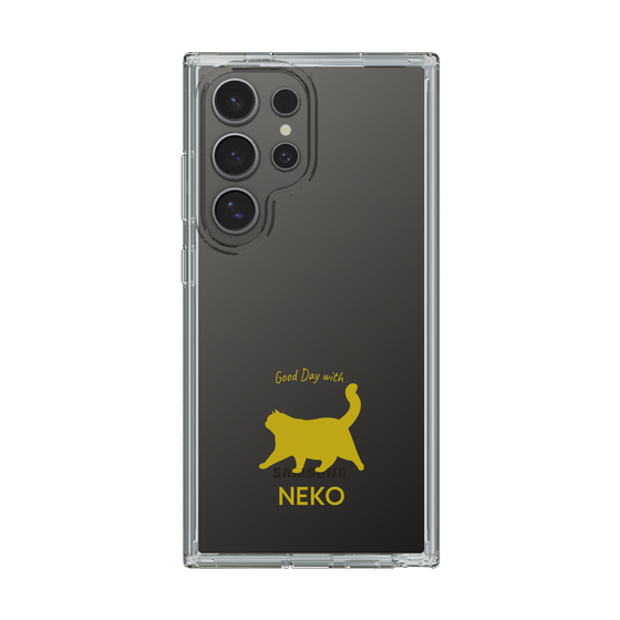 Slim Protection Case［ &UCHINOCO - Happy Chubby Cat ］