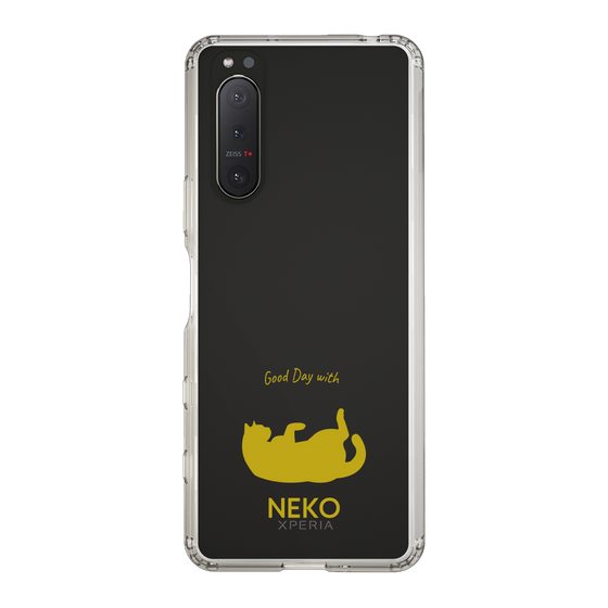 Slim Protection Case［ &UCHINOCO - Rolled-Over Cat ］