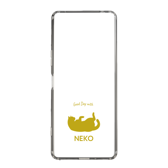 Slim Protection Case［ &UCHINOCO - Rolled-Over Cat ］