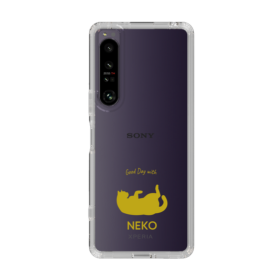 Slim Protection Case［ &UCHINOCO - Rolled-Over Cat ］