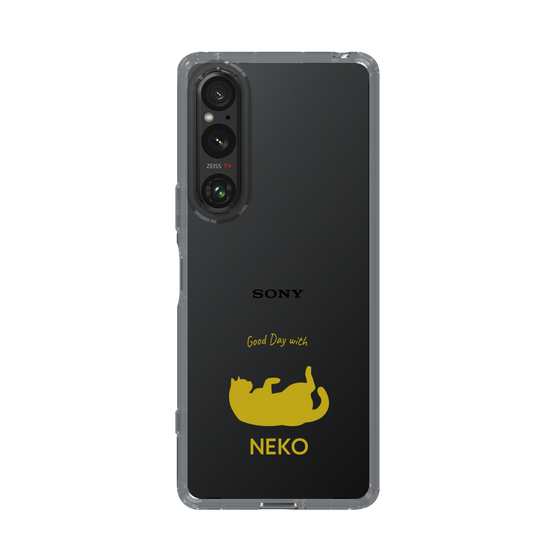 Slim Protection Case［ &UCHINOCO - Rolled-Over Cat ］