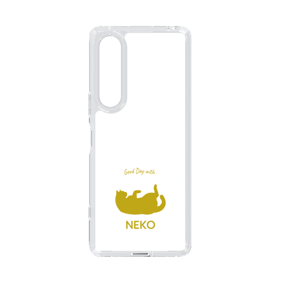 Slim Protection Case［ &UCHINOCO - Rolled-Over Cat ］