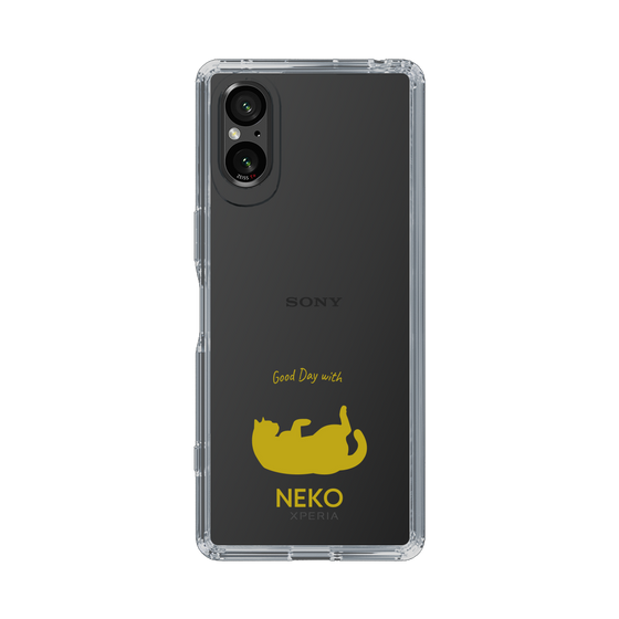 Slim Protection Case［ &UCHINOCO - Rolled-Over Cat ］
