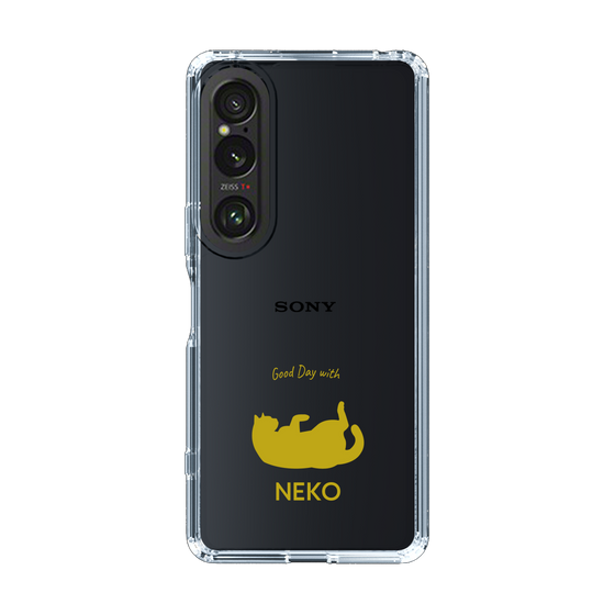 Slim Protection Case［ &UCHINOCO - Rolled-Over Cat ］