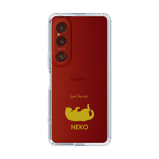 Slim Protection Case［ &UCHINOCO - Rolled-Over Cat ］