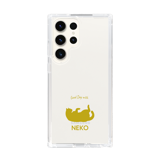 Slim Protection Case［ &UCHINOCO - Rolled-Over Cat ］