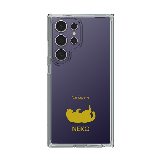 Slim Protection Case［ &UCHINOCO - Rolled-Over Cat ］