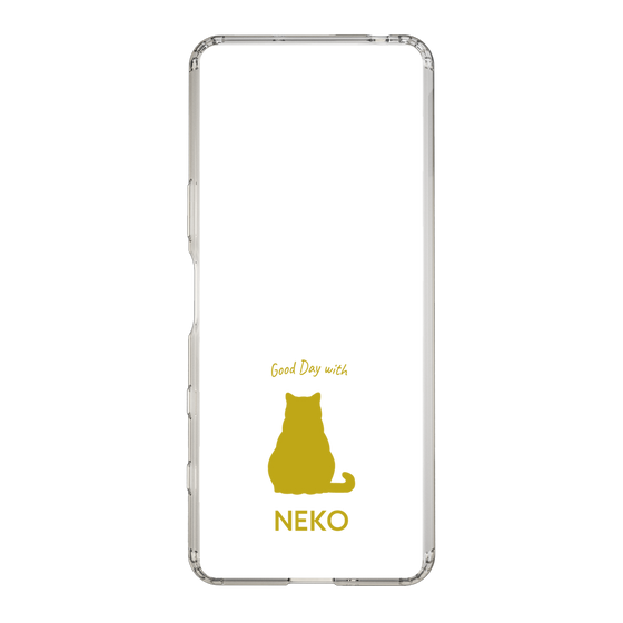 Slim Protection Case［ &UCHINOCO - Sitting Cat ］