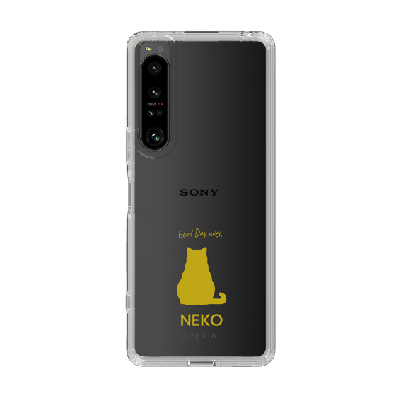 Slim Protection Case［ &UCHINOCO - Sitting Cat ］