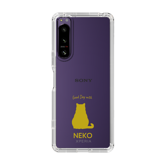 Slim Protection Case［ &UCHINOCO - Sitting Cat ］